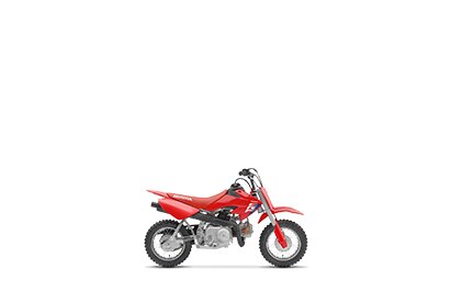 A right facing angle of a Honda CRF50R